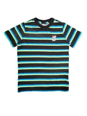 NIKE Boy’s 100% Cotton Striped Tee - L